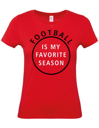 FAVORITE SEASON (FOOTBALL) T-SHIRT DAMES