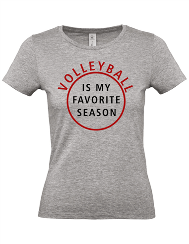 FAVORITE SEASON VOLLEBALL T-SHIRT DAMES