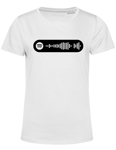 SPOTIFY CODE SHIRT DAMES