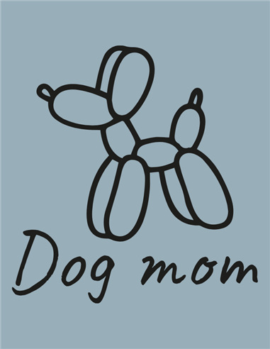 DOG MOM T-SHIRT DAMES